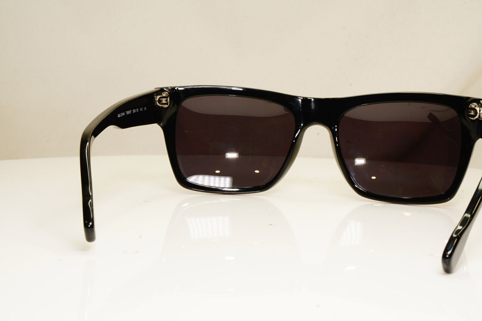 Dolce & Gabbana Sunglasses Red Black Mens Unisex Vintage D&G 3044 768/87 29563