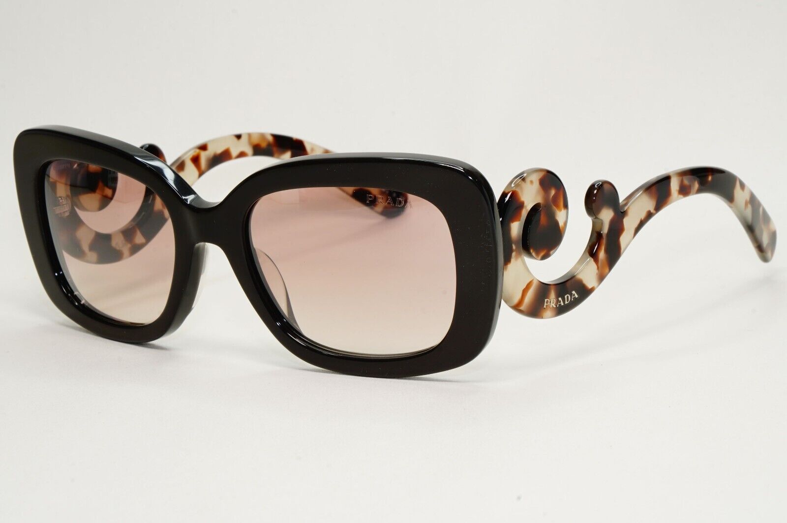 Prada Sunglasses Baroque Swirl Brown Marble Gradient PR27OS-A SPR 27O-A UAO-4O0