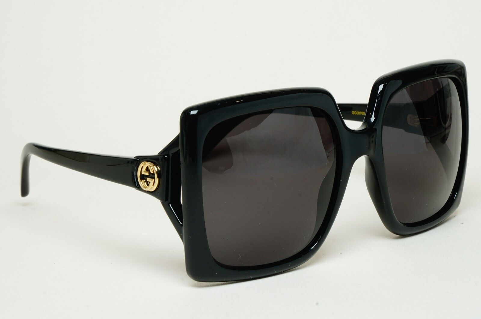 Gucci Sunglasses 2021 Black Oversized Square Large GG0876S 001 60mm 280125