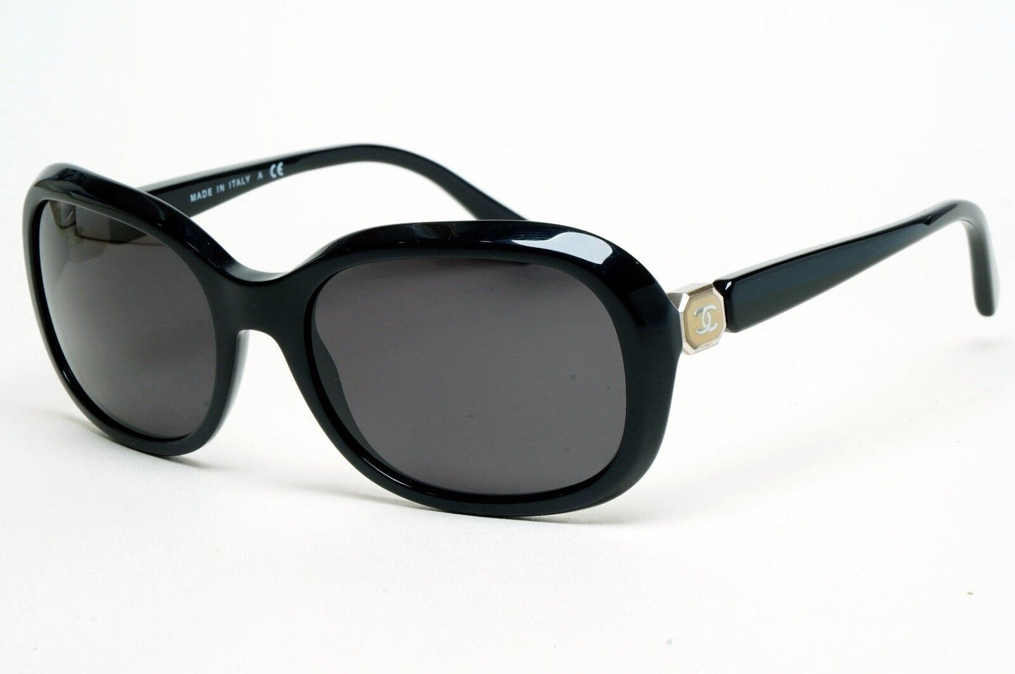 Chanel Sunglasses Black Glossy Square 5286 c.501/S6 56mm 261124
