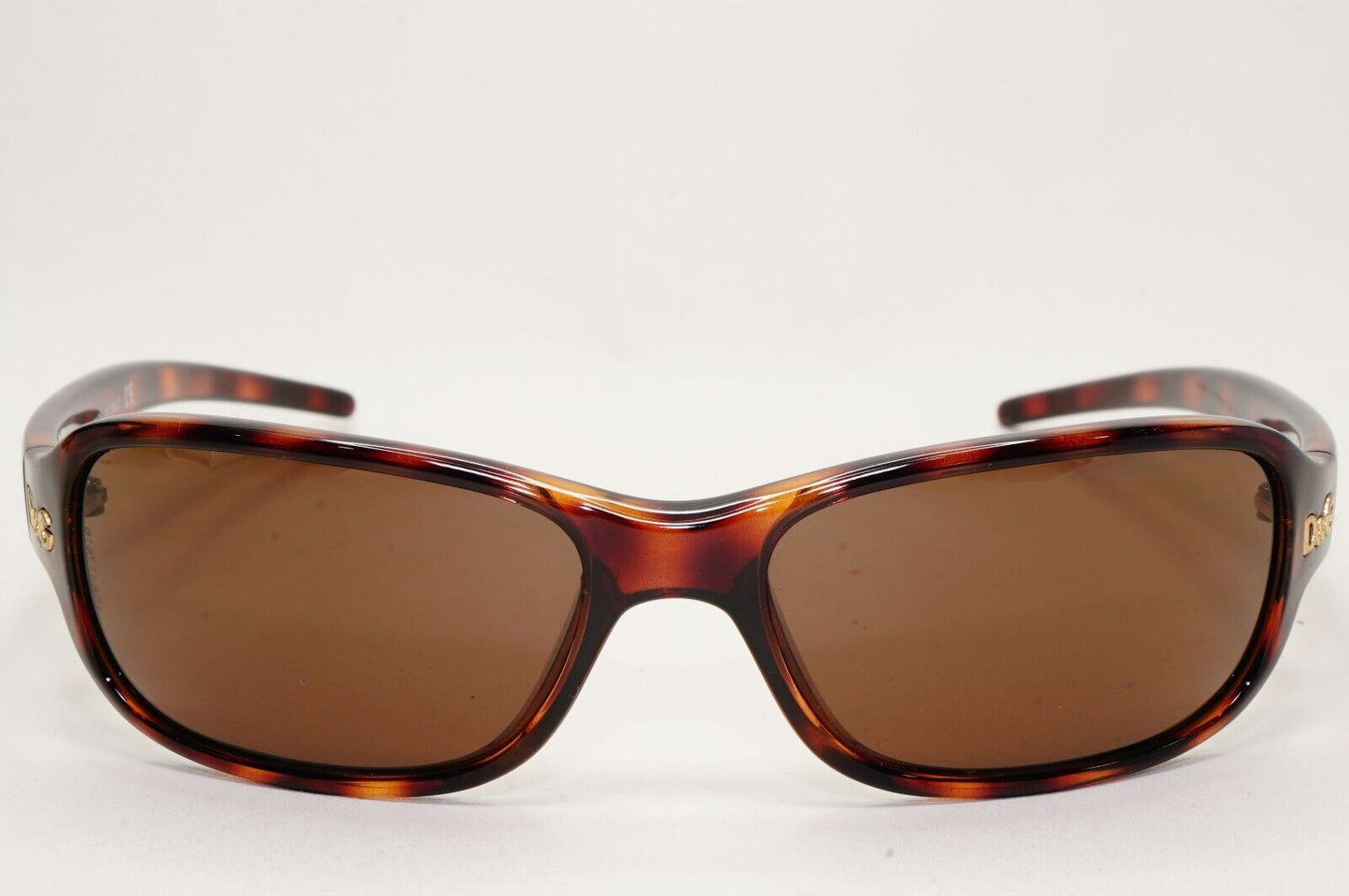 Dolce & Gabbana Sunglasses 2008 Vintage Brown Tortoise Wrap D&G 2200 095 031124