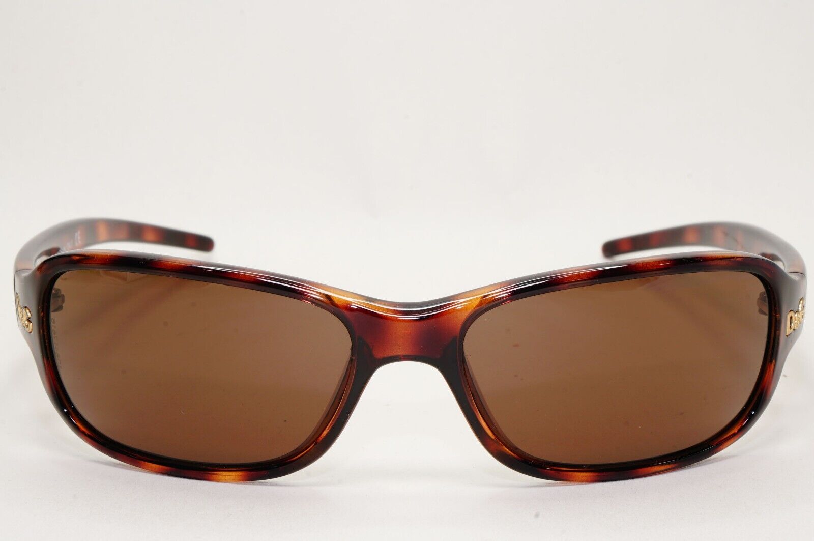 Dolce & Gabbana Sunglasses 2008 Vintage Brown Tortoise Wrap D&G 2200 095 031124