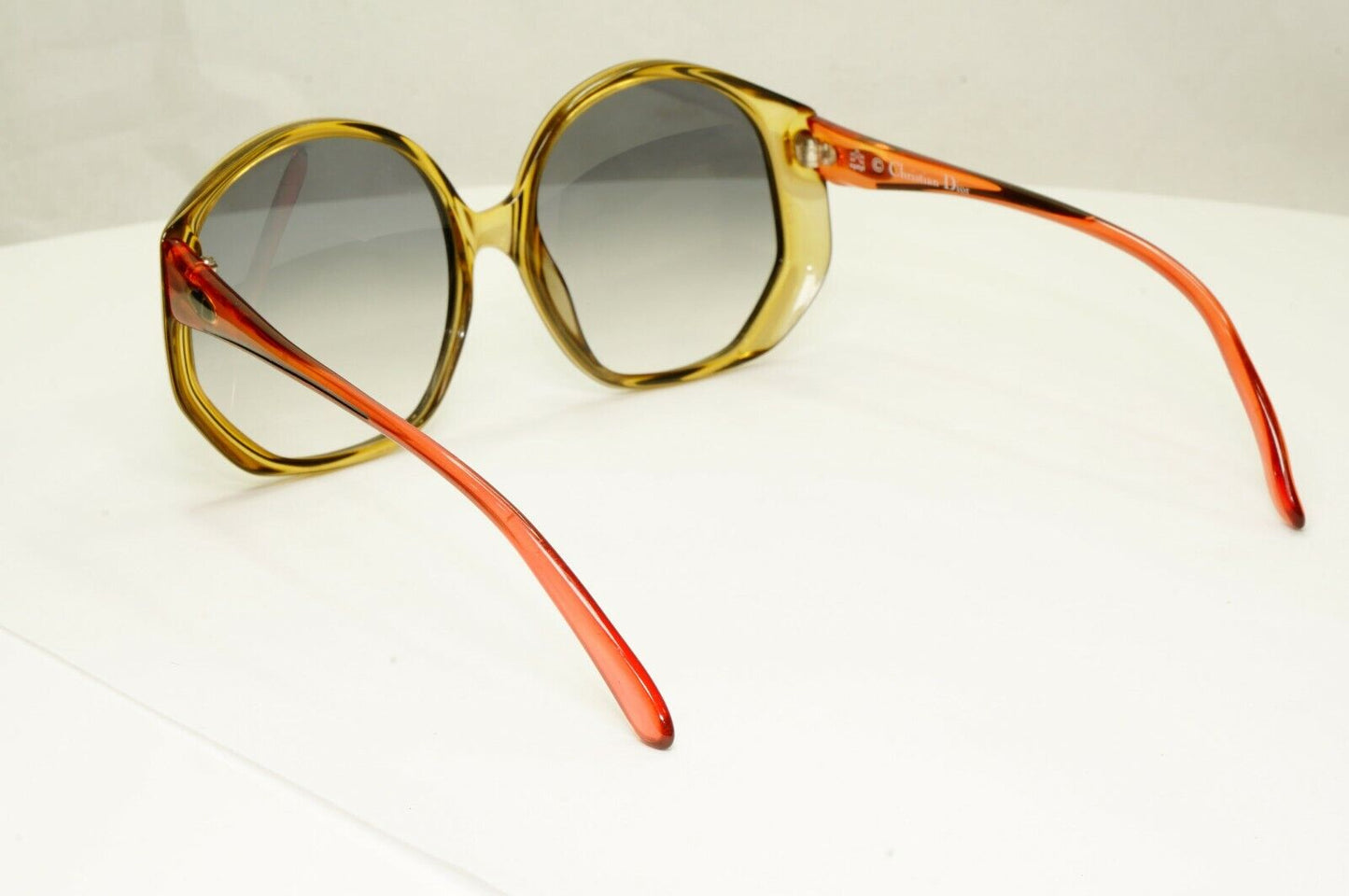Christian Dior Brown Germany 1990s Womens Vintage Sunglasses 2407 80 36427