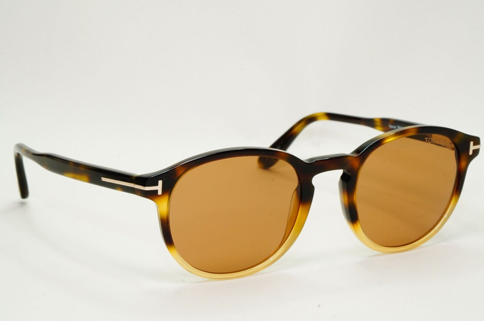 Tom Ford Sunglasses Dante Brown Havana Tortoise Round FT0834 TF 834 55E 50mm