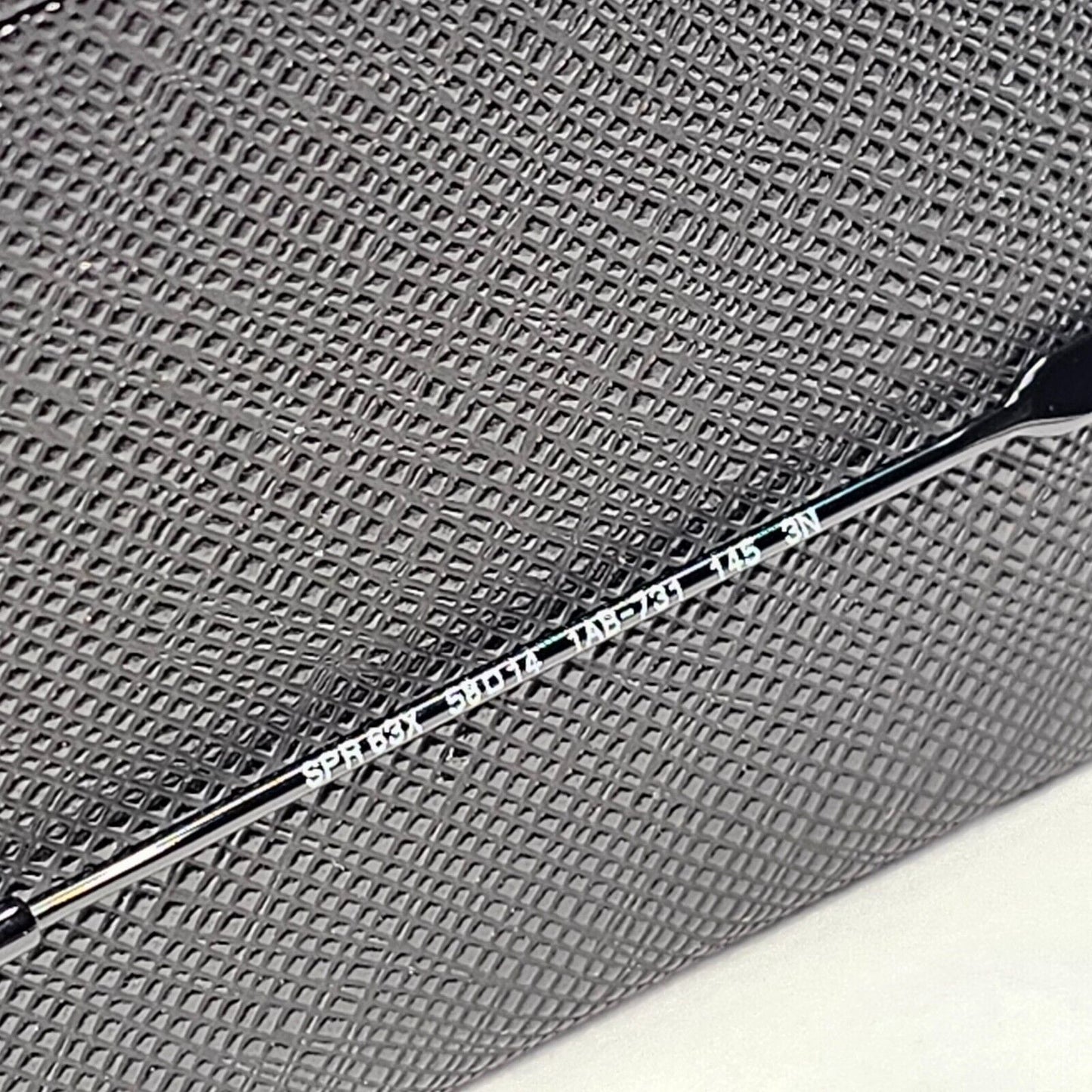 Prada Sunglasses Black Glass Lens Grey Pilot Square PR63XS SPR 63X 1AB-731 39536
