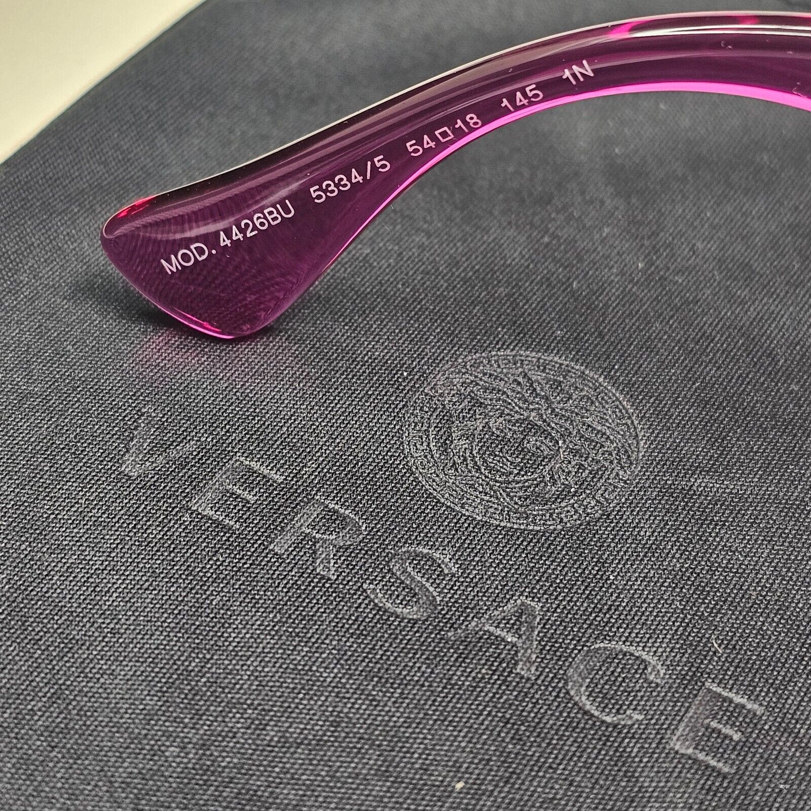 Versace Sunglasses Medusa Fuchsia Transparent Pink Large MOD VE 4426BU 5334/5