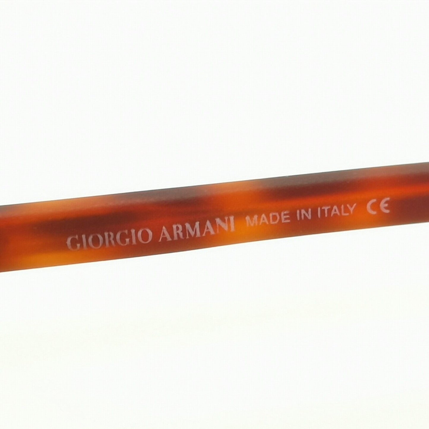 Giorgio Armani 1997 Vintage Sunglasses Oval Metal Brown Tortoise 633 883 49mm