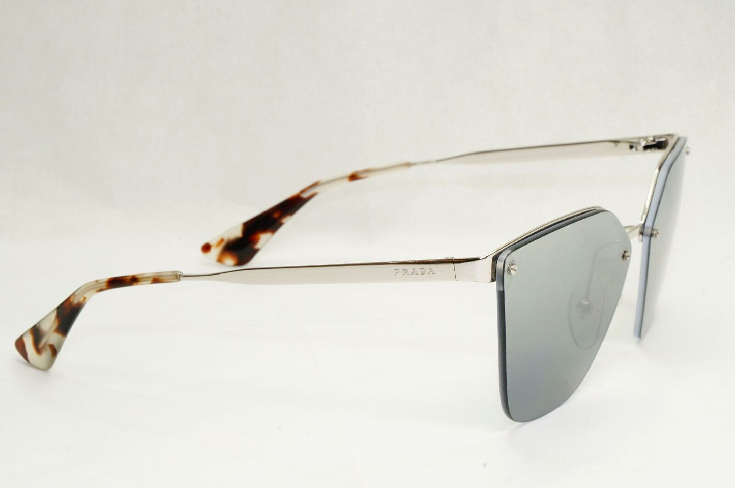 Prada Sunglasses Polarized Mirror Silver Cinema PR68TS SPR 68T 1BC-2F2 270324