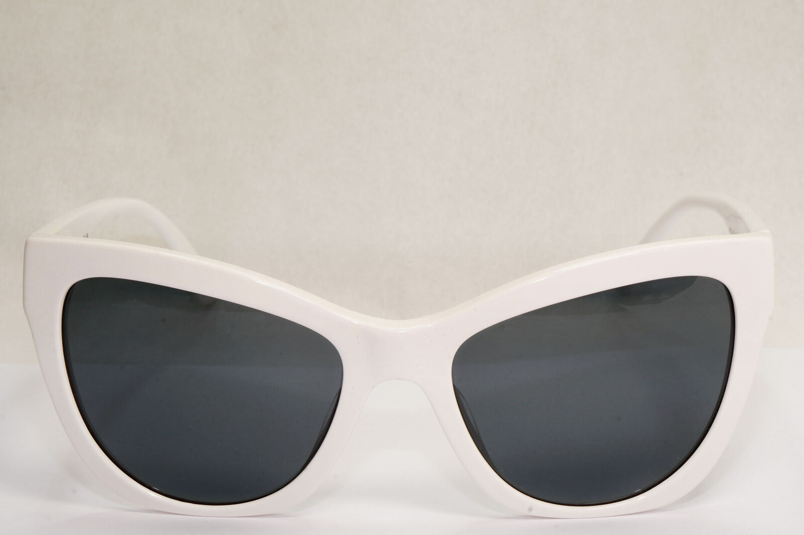 Versace Sunglasses White Gold Cat Eye Grey MOD VE 4417-U 314/87