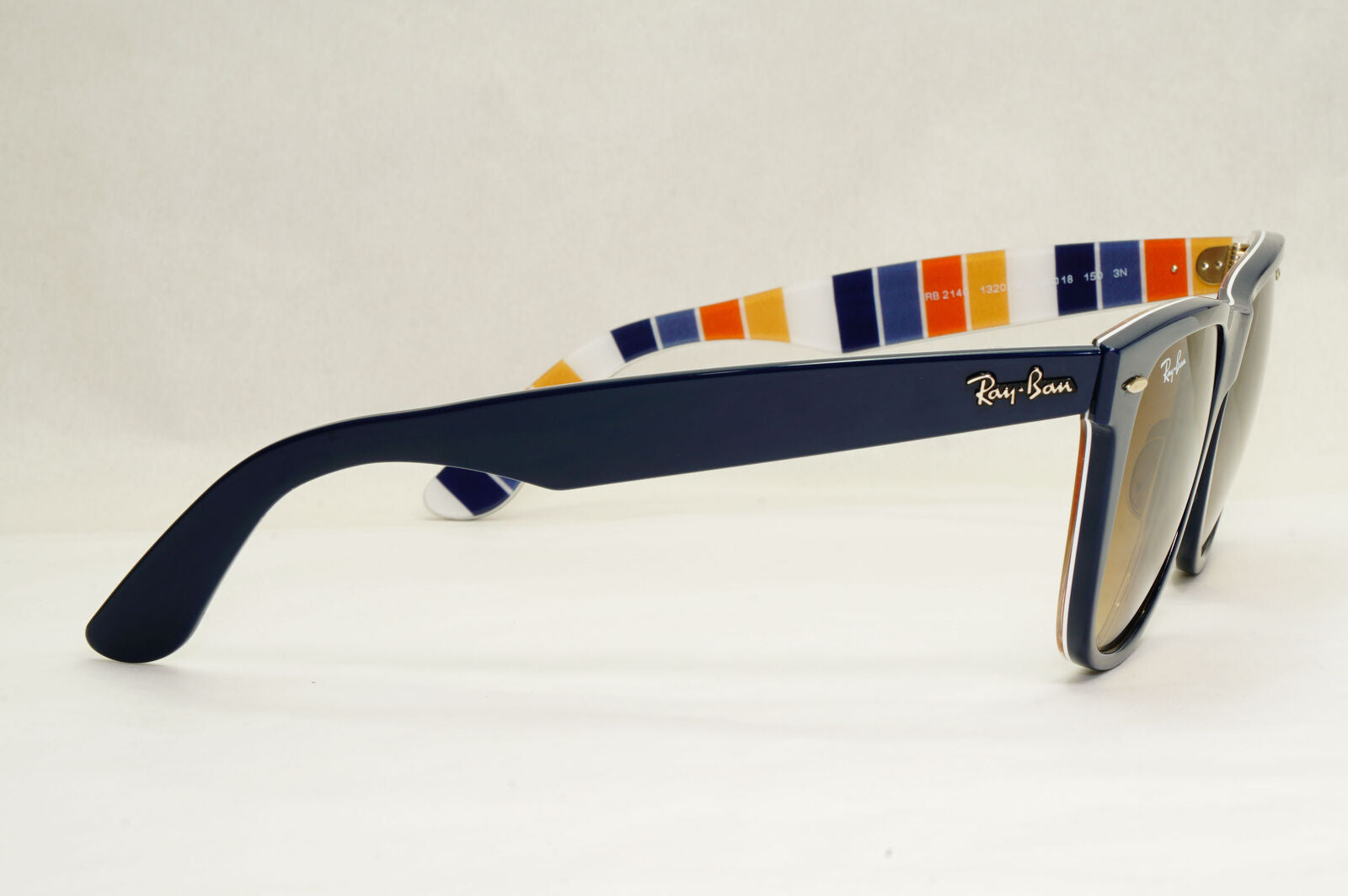 Ray-Ban Sunglasses Wayfarer Large Dark Blue Gradient Brown RB 2140 1320/85 54mm
