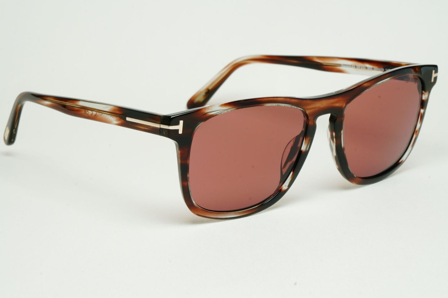 Tom Ford Sunglasses Gerard-02 Square Brown Tortoise Pink Bordo FT0930 TF 930 56S