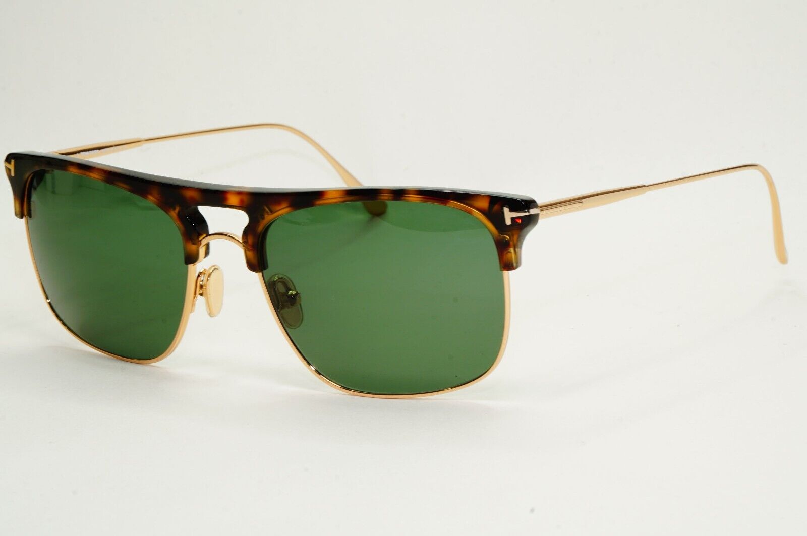 Tom Ford Sunglasses Brown Tortoise Gold Green Square FT0830 TF830 Lee 52E 210924