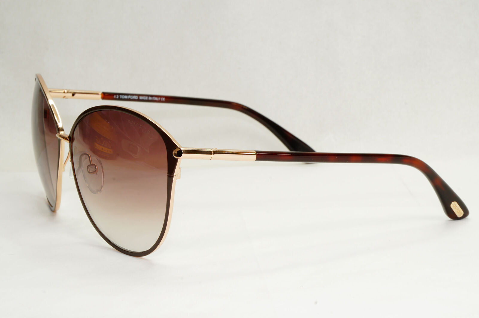 Tom Ford Sunglasses Penelope Gold Brown Gradient FT0320 TF 320 28F 59mm