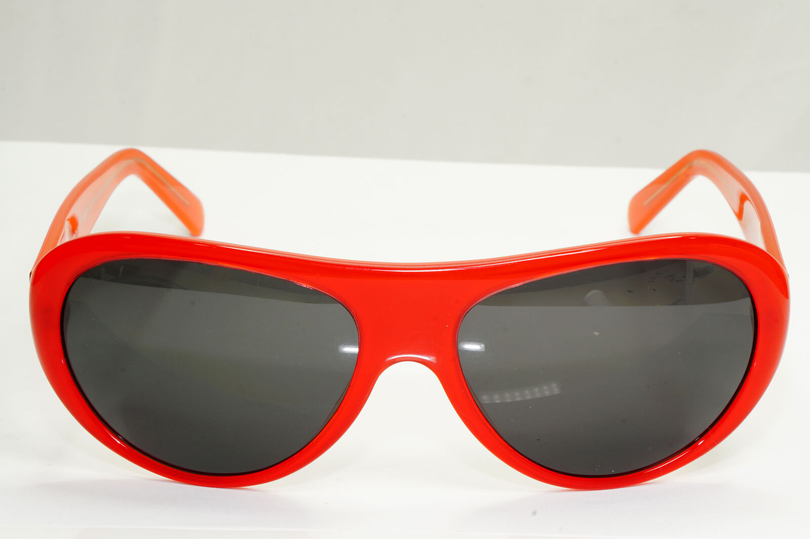 Prada 2005 Vintage Sunglasses Red Orange Black PR14FS SPR 14F 5AX-1A1 251122