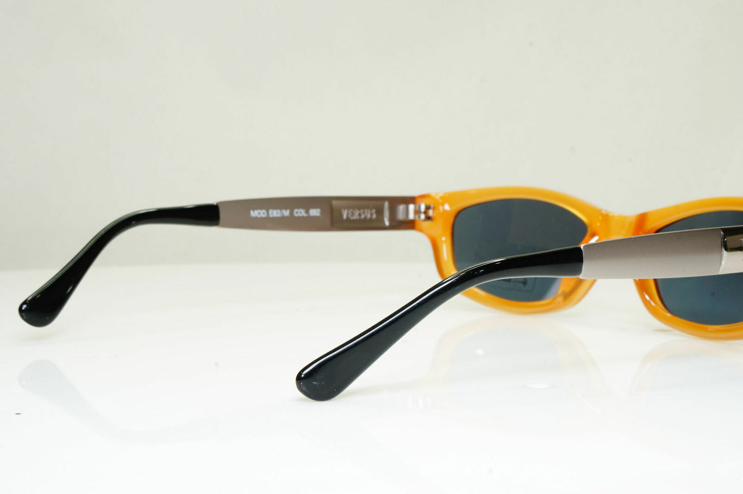 Versus by Gianni Versace 1996 Vintage Honey Sunglasses MOD E83/M COL 692 28705