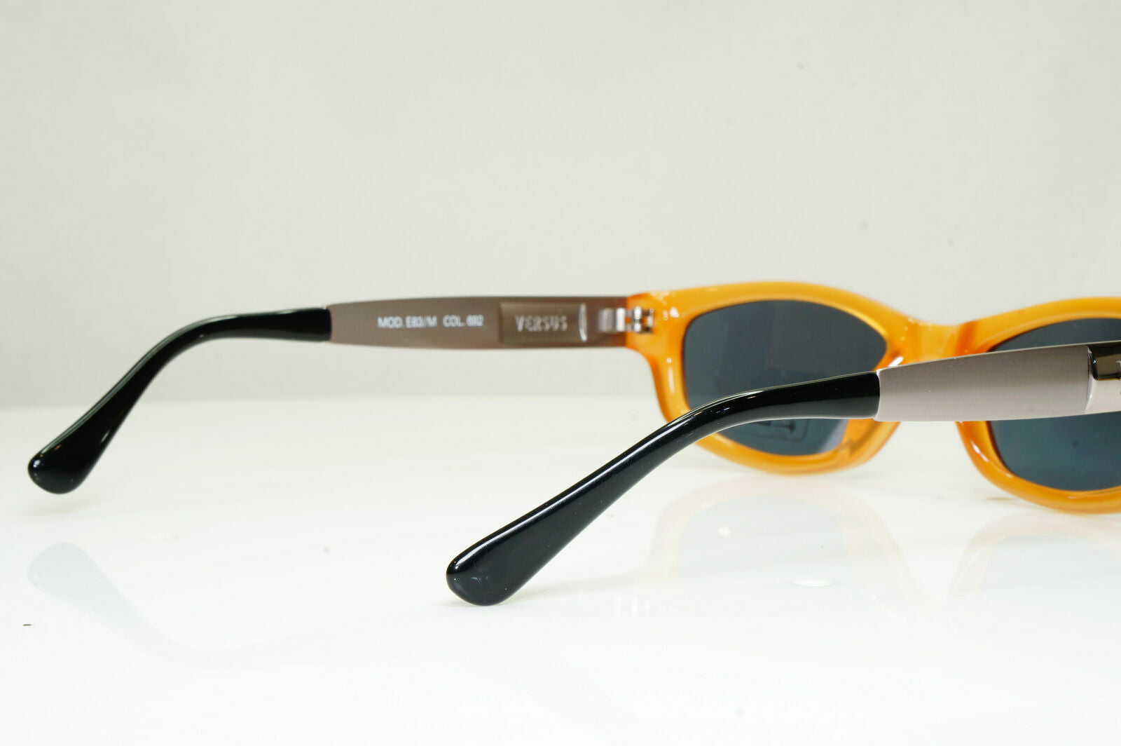 Versus by Gianni Versace 1996 Vintage Honey Sunglasses MOD E83/M COL 692 28705