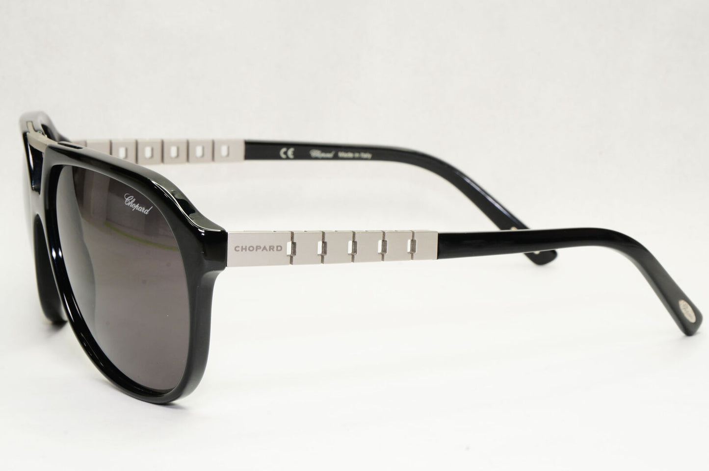 Chopard Sunglasses Black Polarized Year 2017 Pilot Grey SCH 179 700P 131223