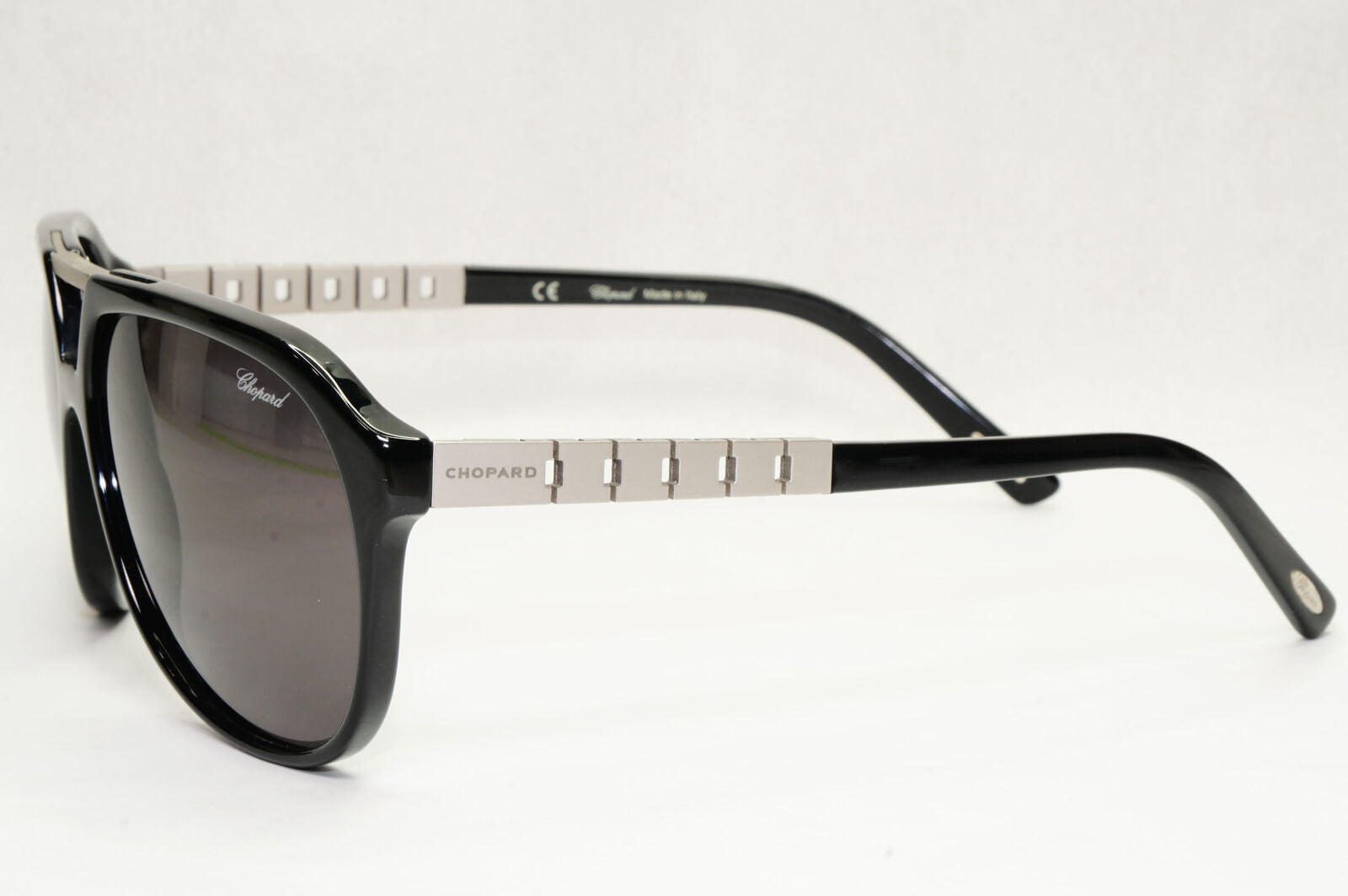 Chopard Sunglasses Black Polarized Year 2017 Pilot Grey SCH 179 700P 131223
