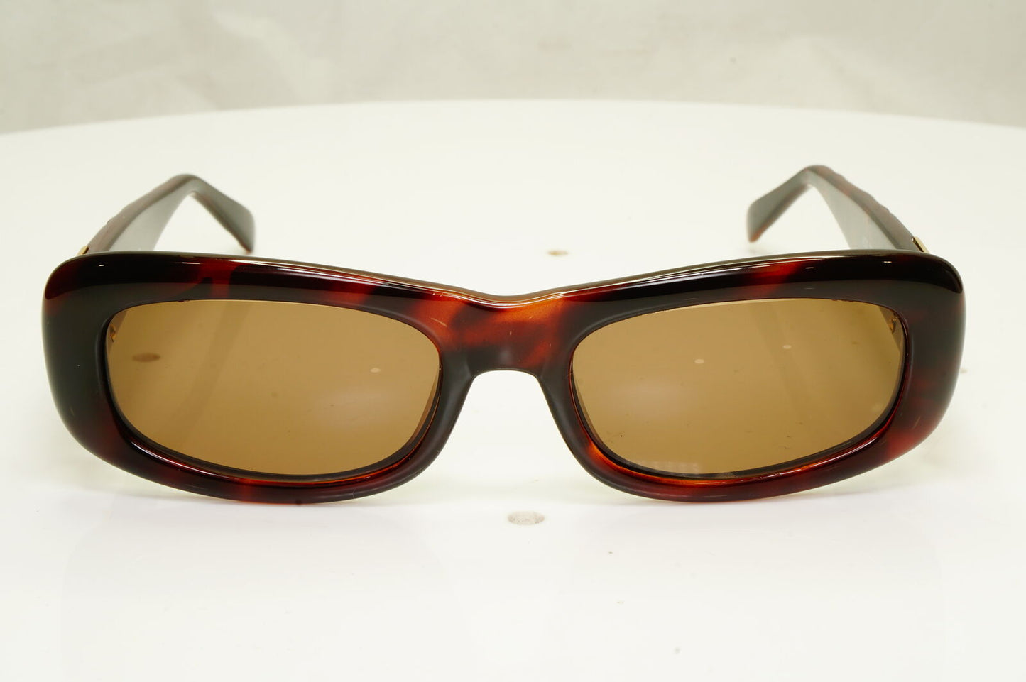 Gianni Versace 1996 Unisex Vintage Gold Medusa Sunglasses MOD 257/M COL 375