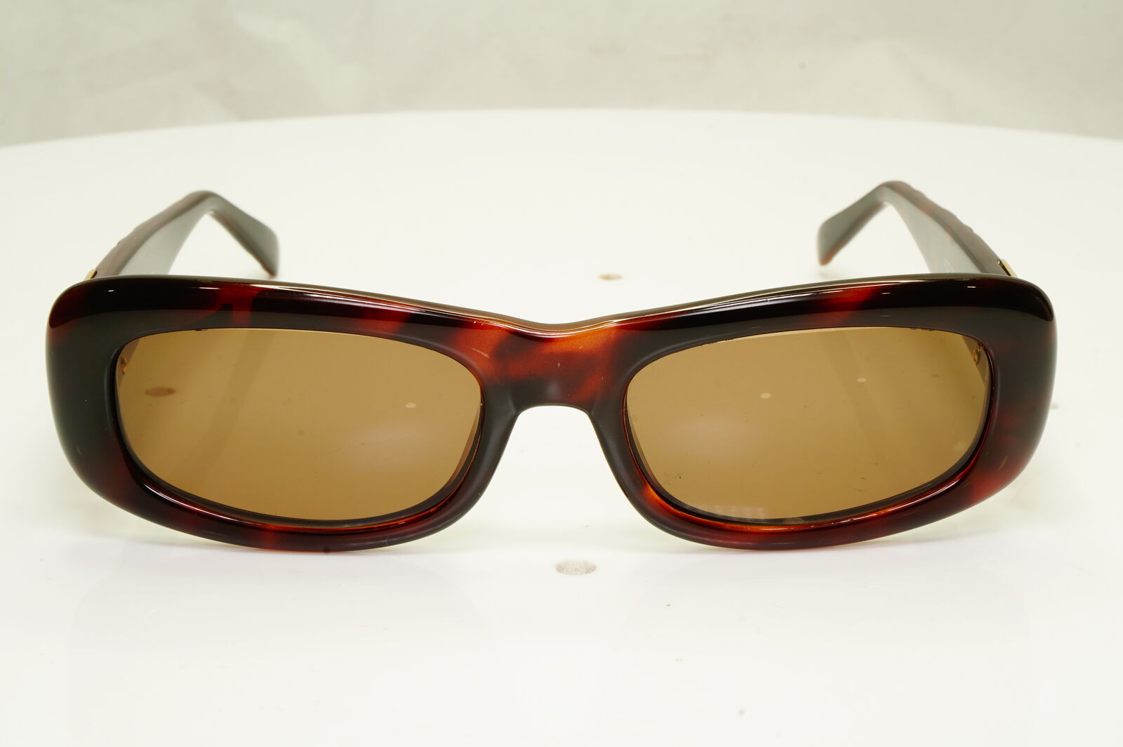 Gianni Versace 1996 Unisex Vintage Gold Medusa Sunglasses MOD 257/M COL 375