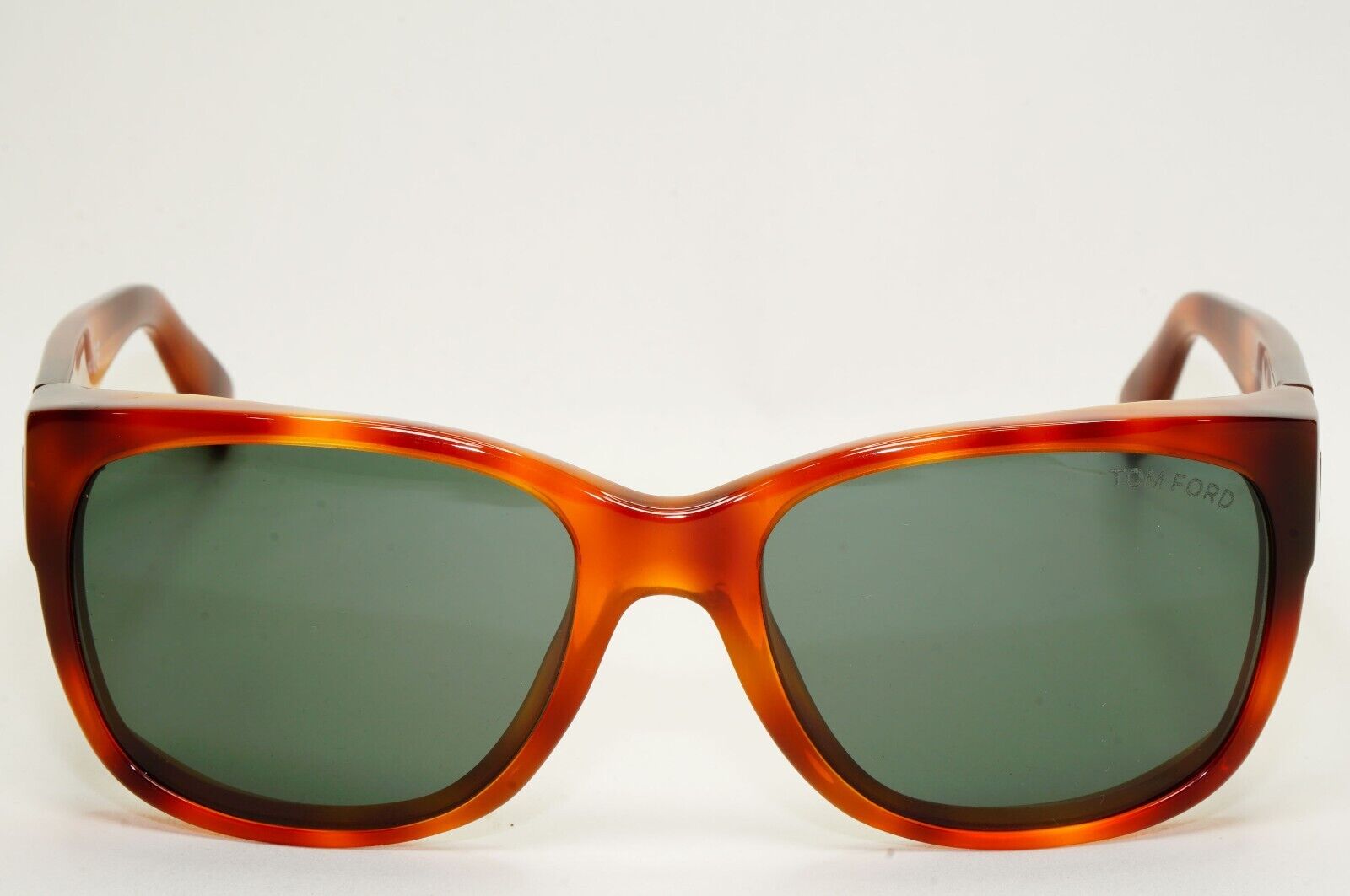 Tom Ford Sunglasses Carson Brown Tortoise Havana Green Square TF 441 53N FT0441