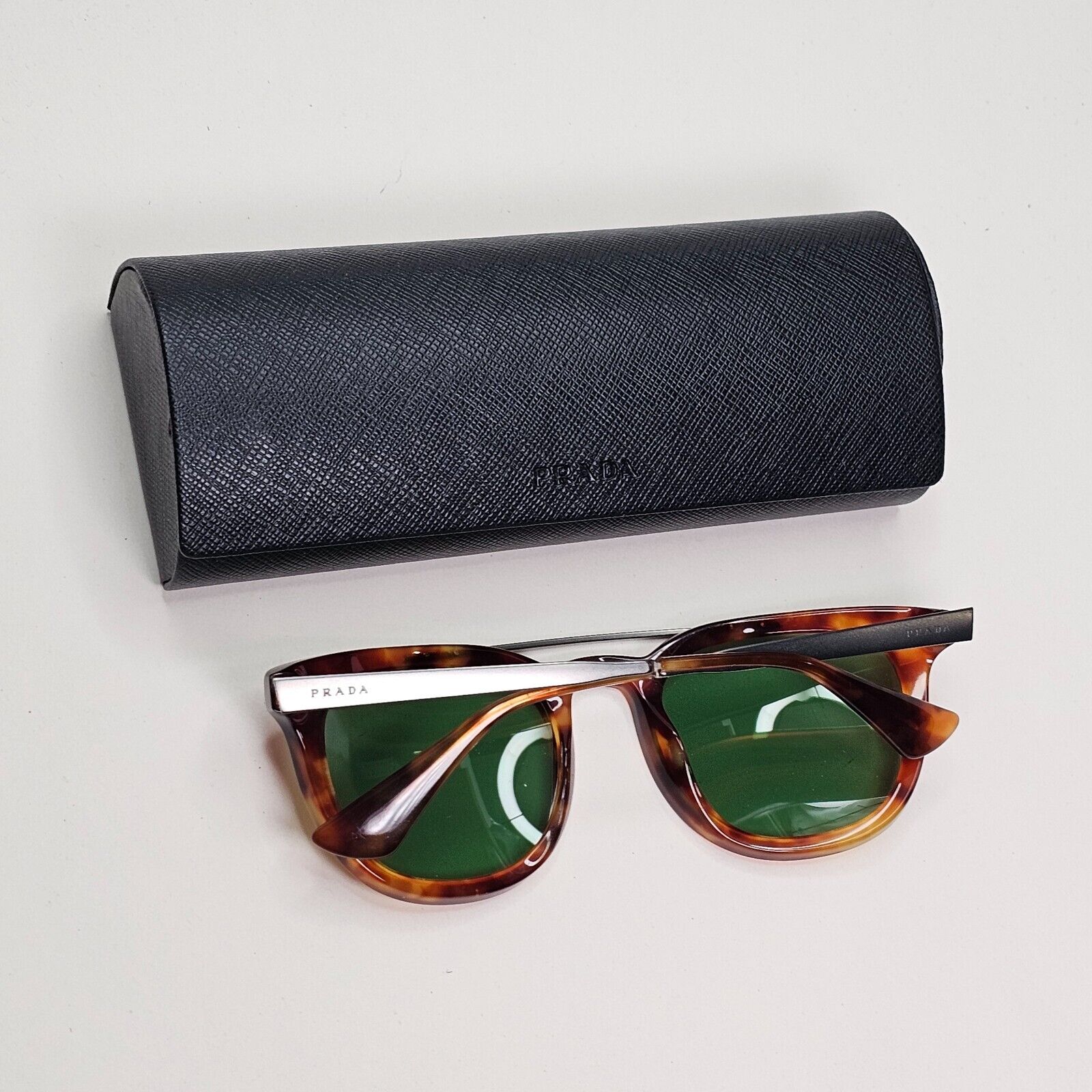 Prada Sunglasses 2013 Brown Green Square PR13PS SPR 13P 4BW-1G2 51mm 050824