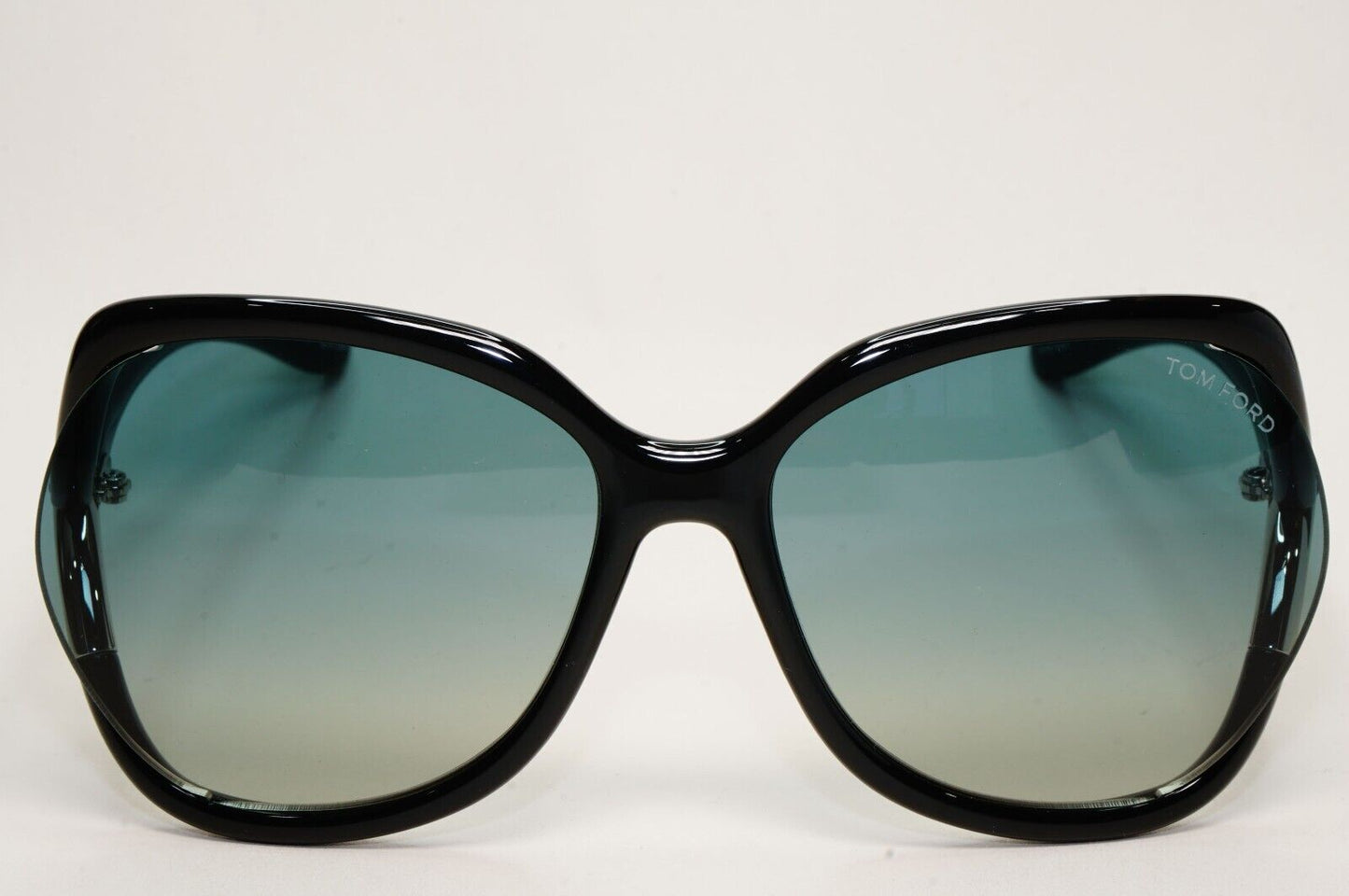 Tom Ford Sunglasses Anouk-02 Black Green Grey Gradient Square FT0578 TF 578 01B