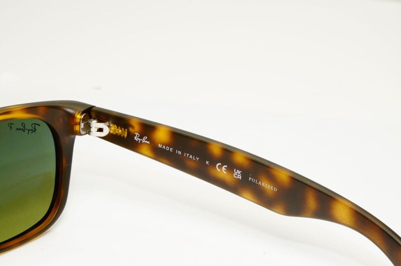 Ray-Ban Sunglasses Polarised New Wayfarer Matte Havana RB 2132  894/76 55mm