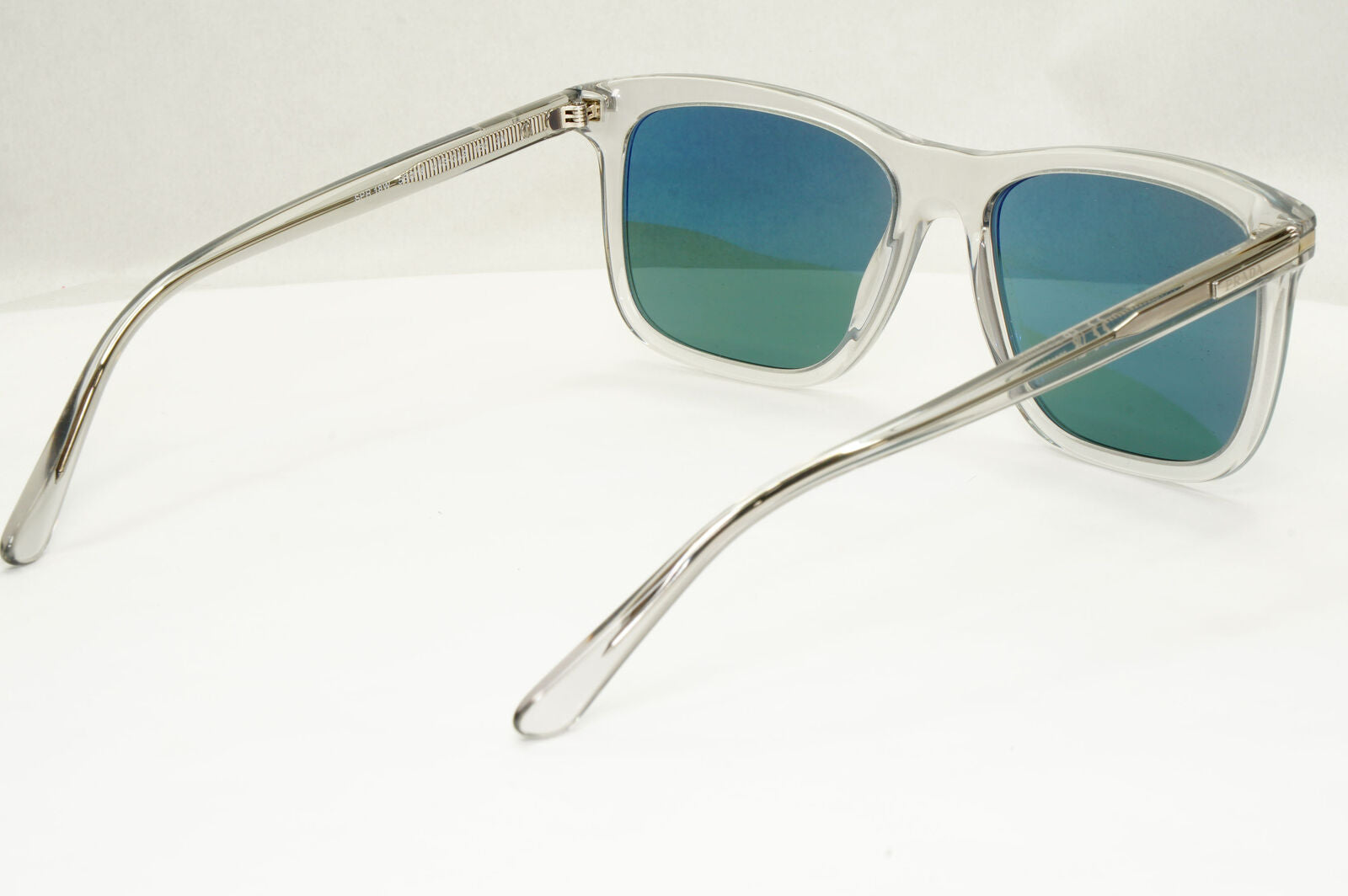Prada Sunglasses Glass Lens Transparent Grey Crystal Blue PR18WS SPR 18W U43-0A9