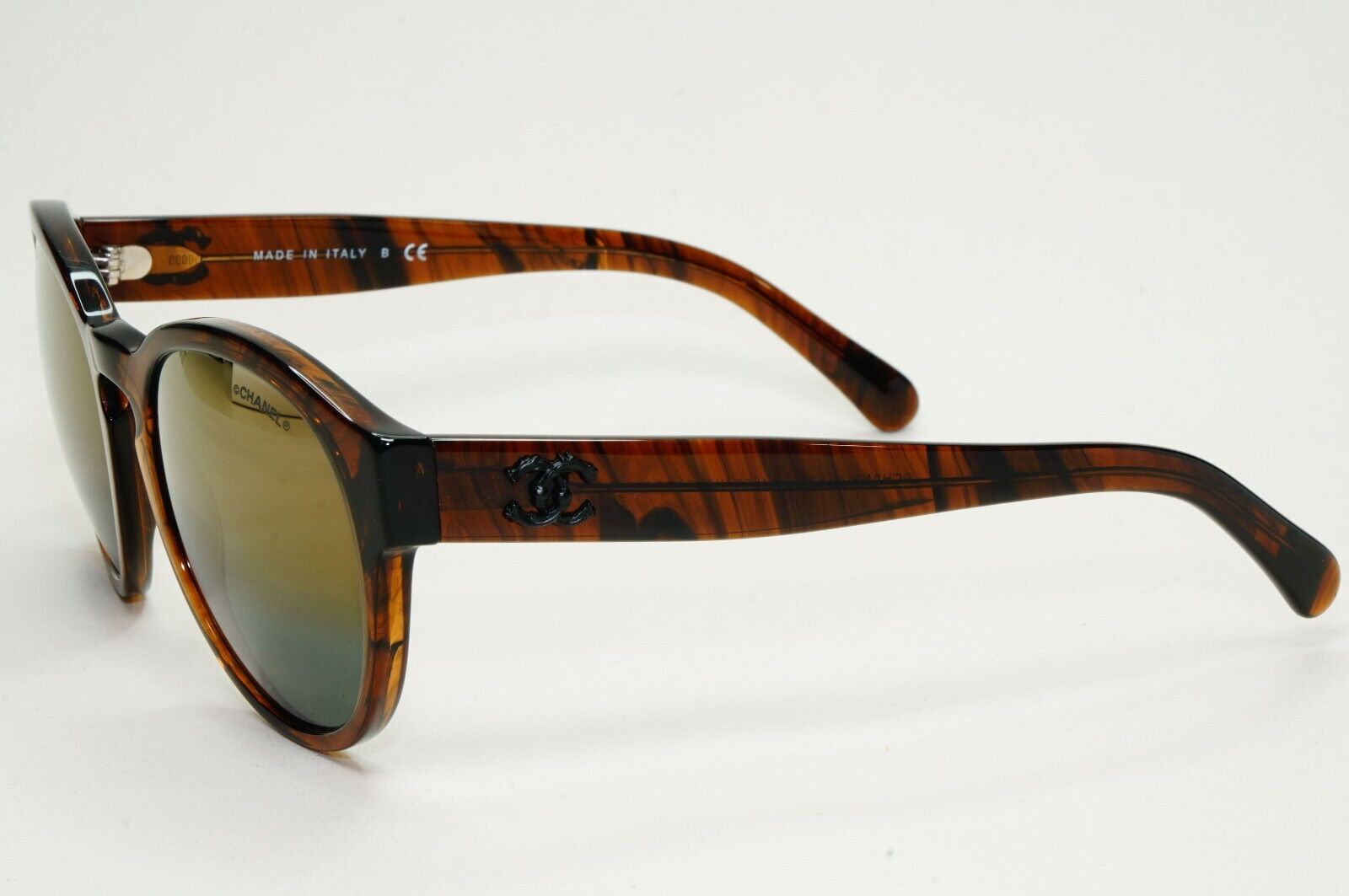 Chanel Sunglasses Brown Marble Gradient Teal Designer 5359 c.1569/Y9 54mm