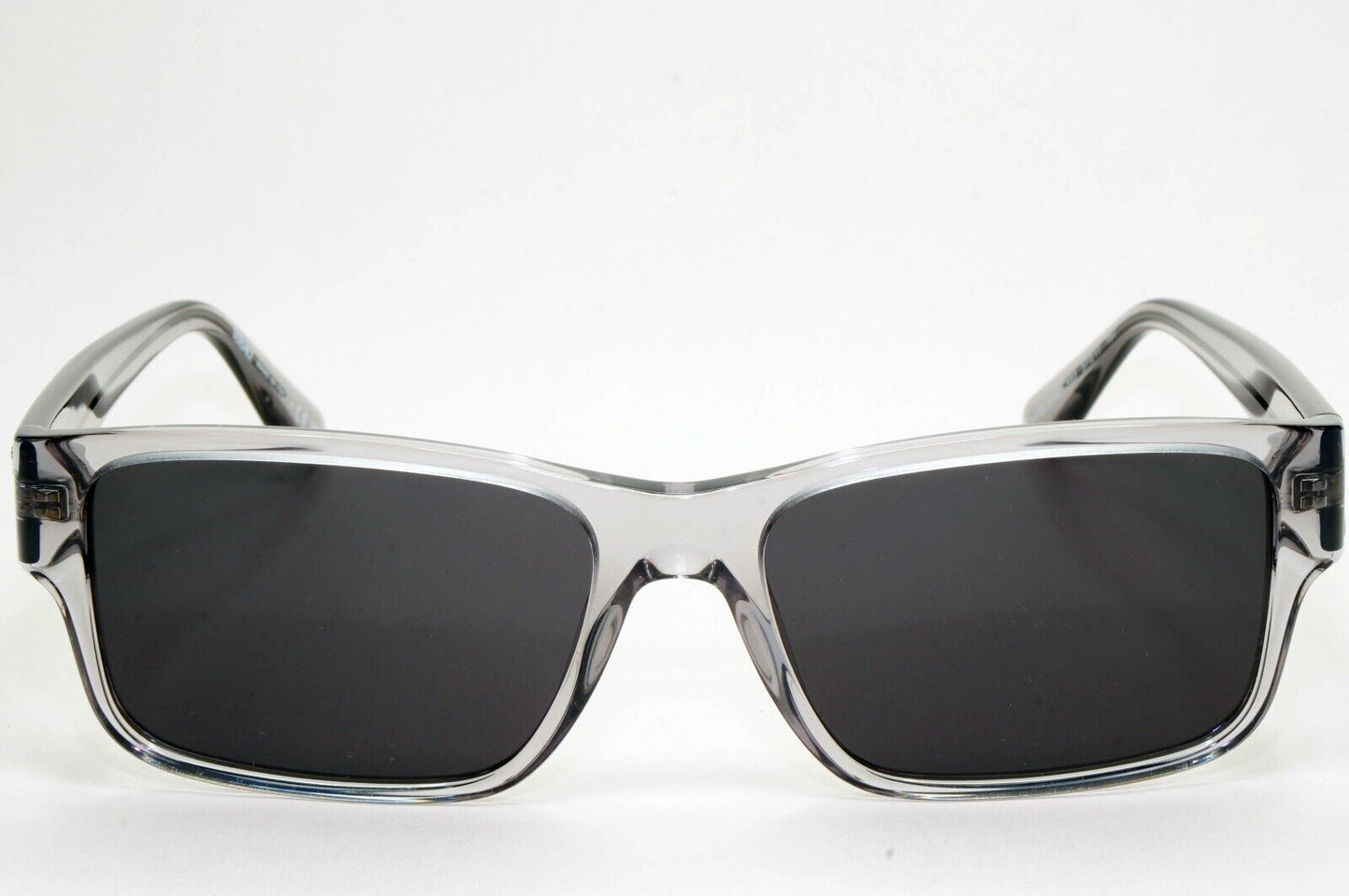 Versace Sunglasses Grey Transparent Black Square Medusa MOD 3342 593 57mm
