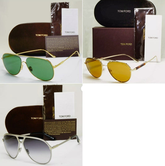 Bundle of 3 x Tom Ford Sunglasses [TF 1060 16B + TF 670 28E + TF 824 30N]