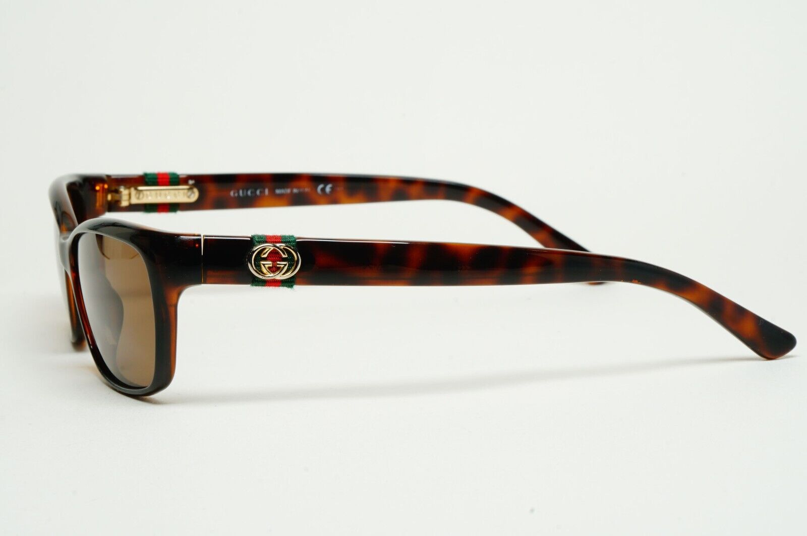 Gucci Sunglasses 2012 Vintage Ribbon Brown Tortoise Small GG 3647 DWJ 310125