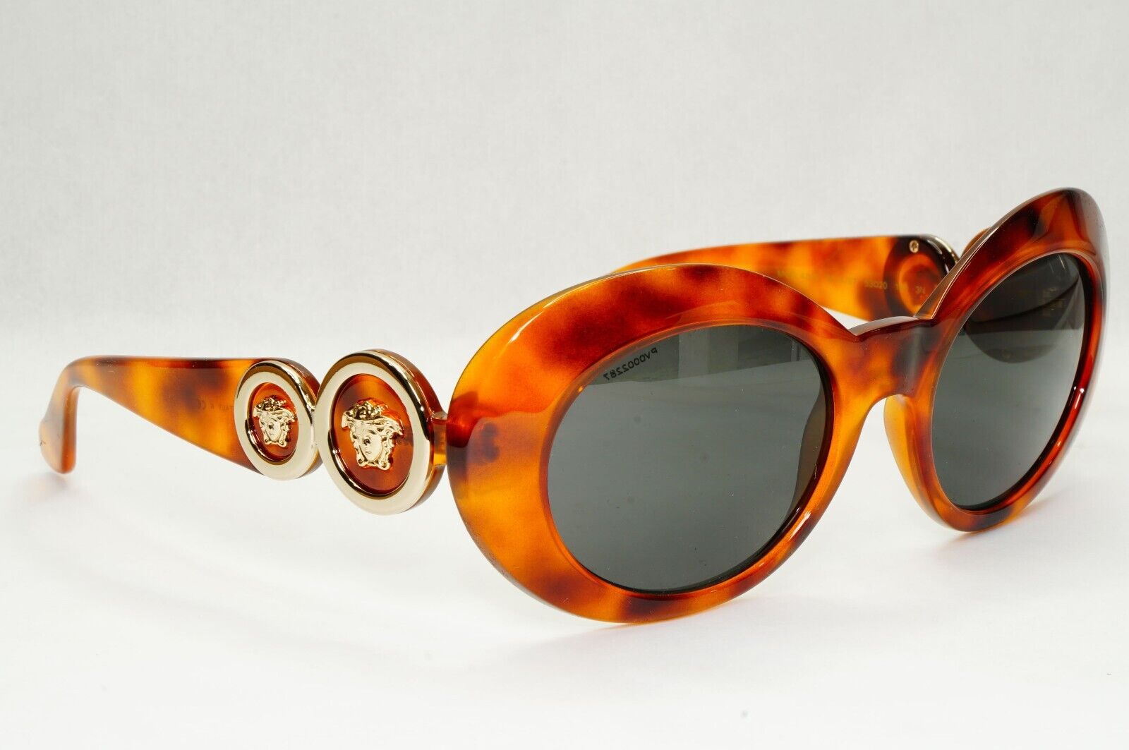 Versace Sunglasses Brown Gold Medusa 96 Tribute Collection MOD VE 4329 5214/87