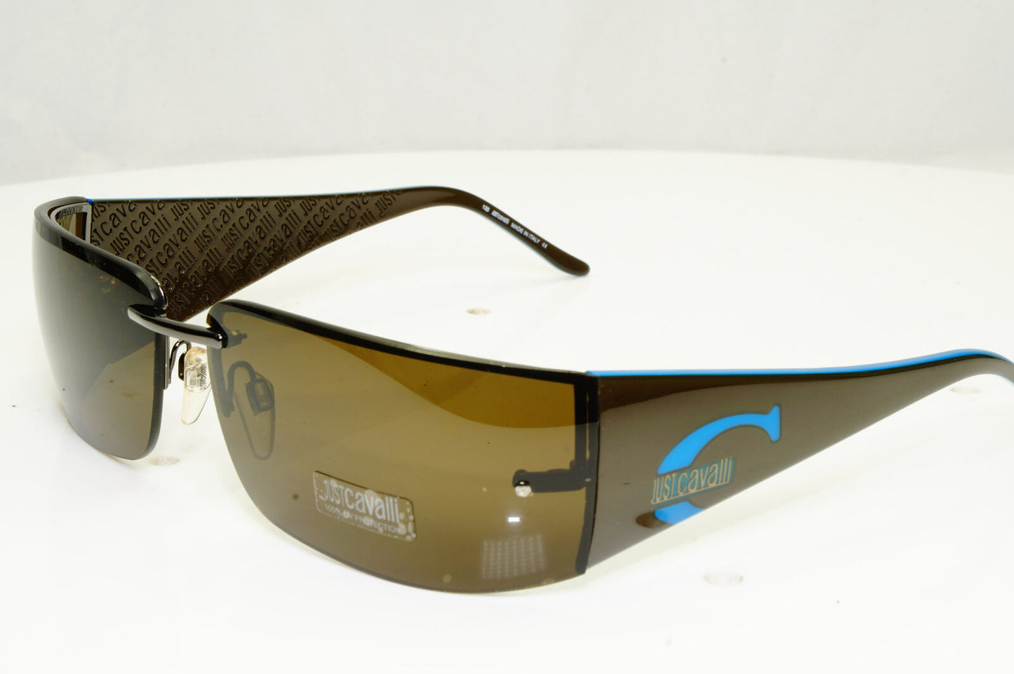 Authentic Just Cavalli Mens Womens Vintage Sunglasses Brown JC 1S 892 34801