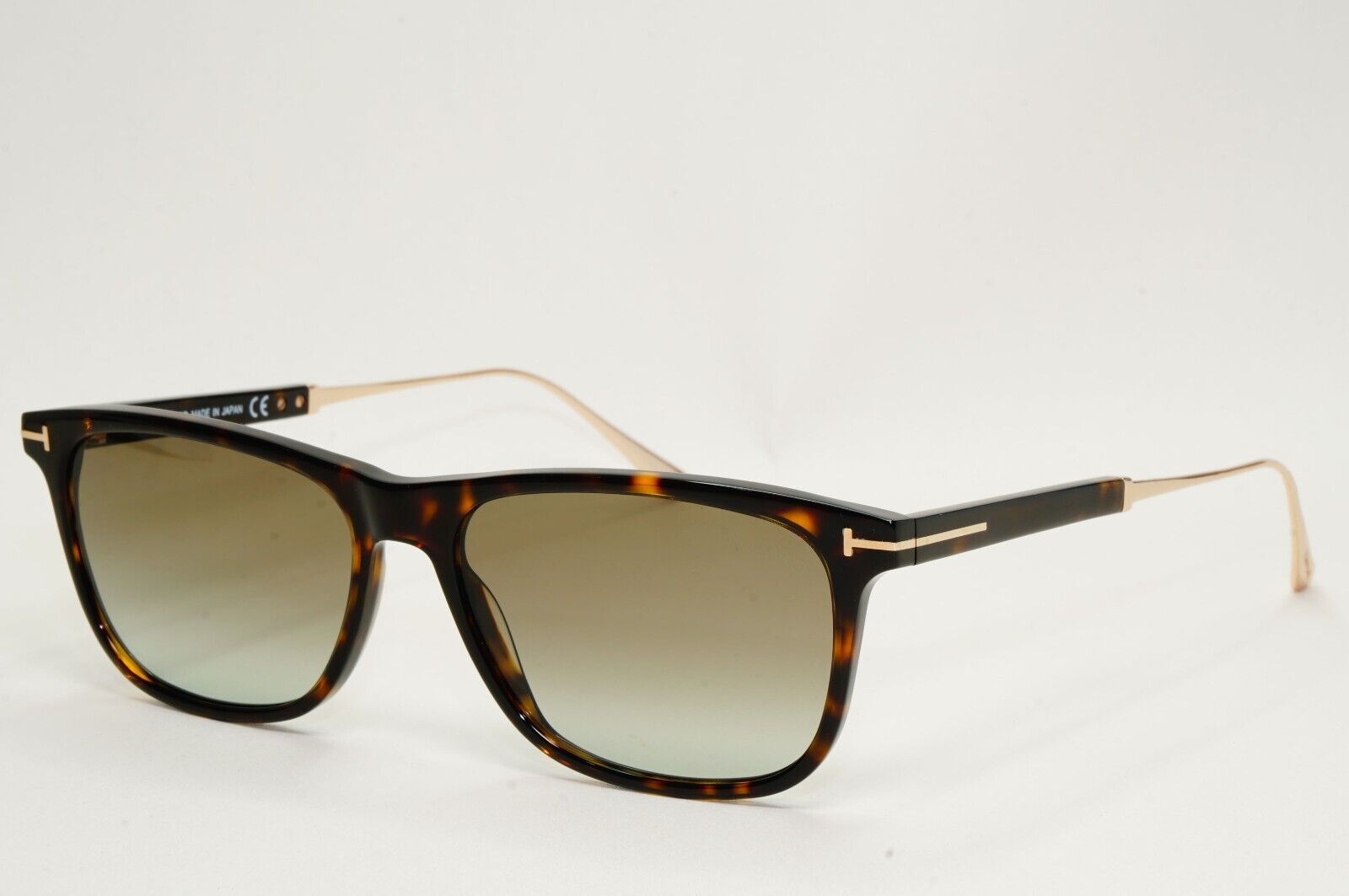 Tom Ford Sunglasses Caleb Titanium Brown Gold Japan FT0813 TF 813 52G 55mm