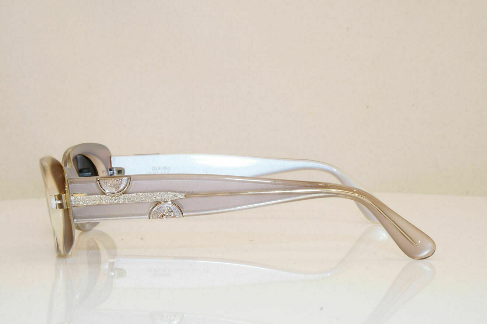 Authentic Gianni Versace 1996 Vintage Sunglasses Grey Medusa MOD 248 COL 326