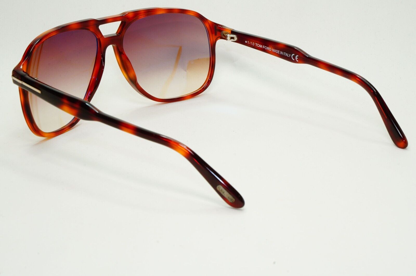 Tom Ford Sunglasses Raoul Brown Tortoiseshell Gradient Pilot FT0753 TF 753 53F