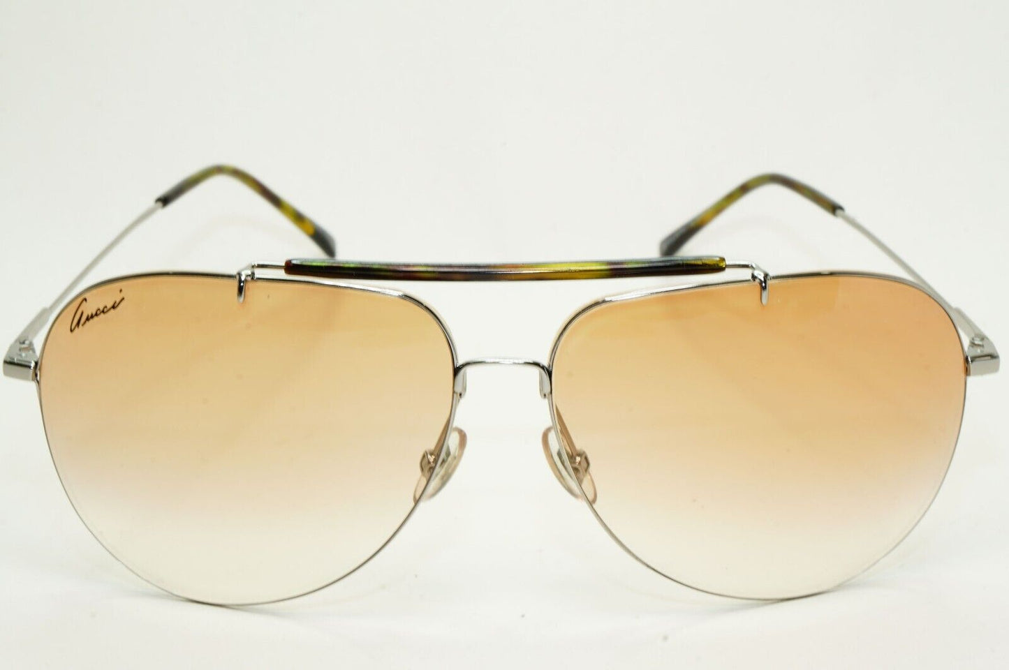 Gucci Sunglasses 2009 Vintage Light Weight Pilot Brown GG 1852/S 6LBK3 301024