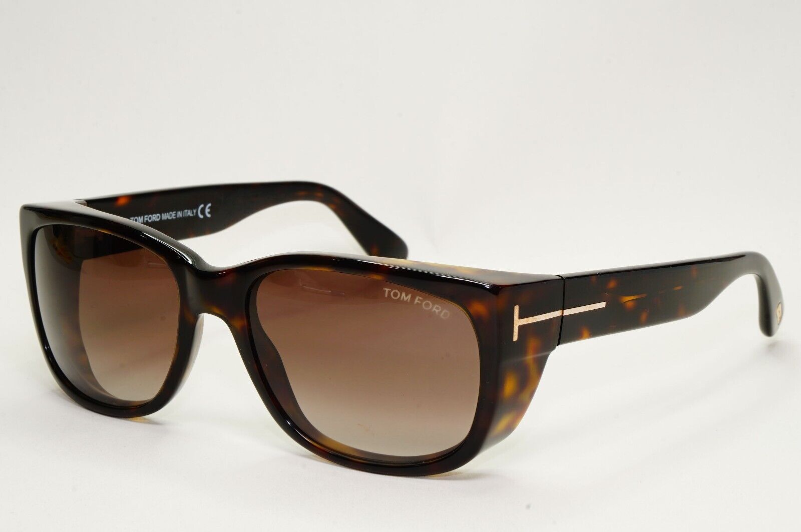 Tom Ford Sunglasses Carson Dark brown Gradient Square Acetate FT0441 TF 441 52K
