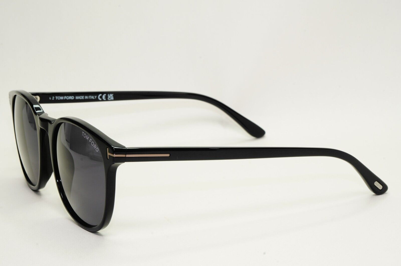 Tom Ford Sunglasses Ansel Black Glossy Square FT 0858-N TF 858-N 01A 53mm