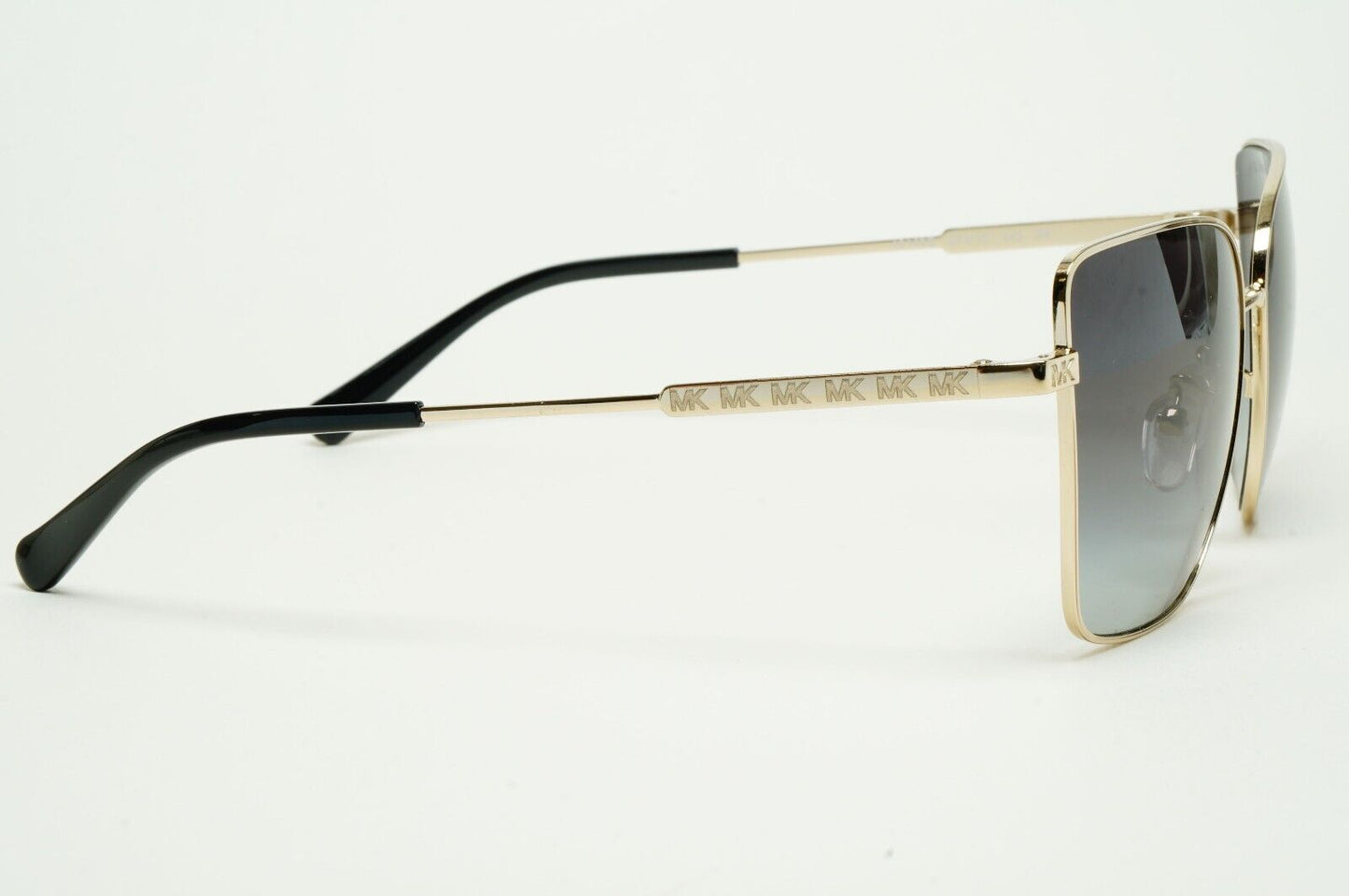 Michael Kors Sunglasses Gold Grey Gradient Metal Square MK 1108 Bastia 1014/8G