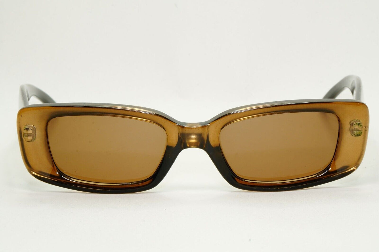 Gucci Sunglasses 1996 Vintage Brown Honey Transparent GG 2409/N/S 4NR 120824