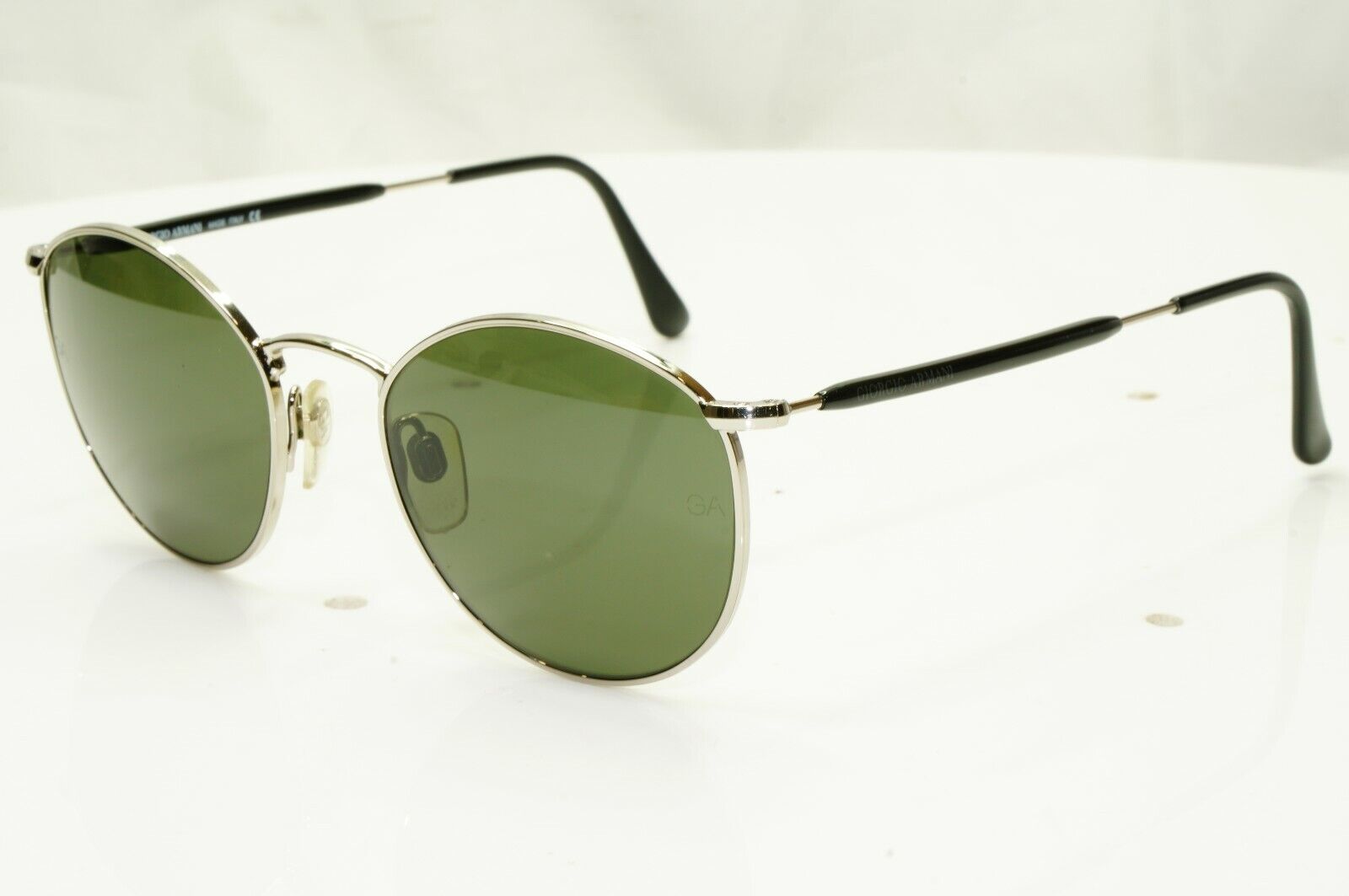 Authentic Giorgio Armani 1997 Vintage Sunglasses Silver Mens Womens 627 707 L