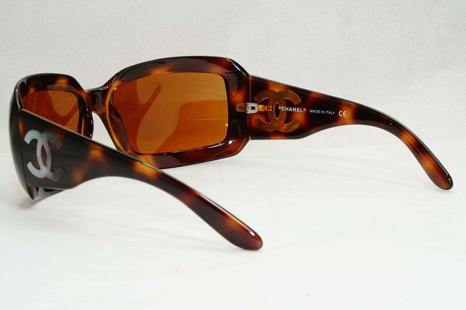 Chanel Sunglasses Mother of Pearl Vintage 2006 Brown 5076-H c.502/73 120124