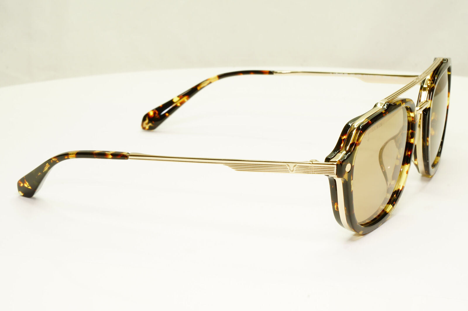 Police Lewis Hamilton F1 Sunglasses Brown Gold Marble 54mm 05 SPL A26 COL 594G