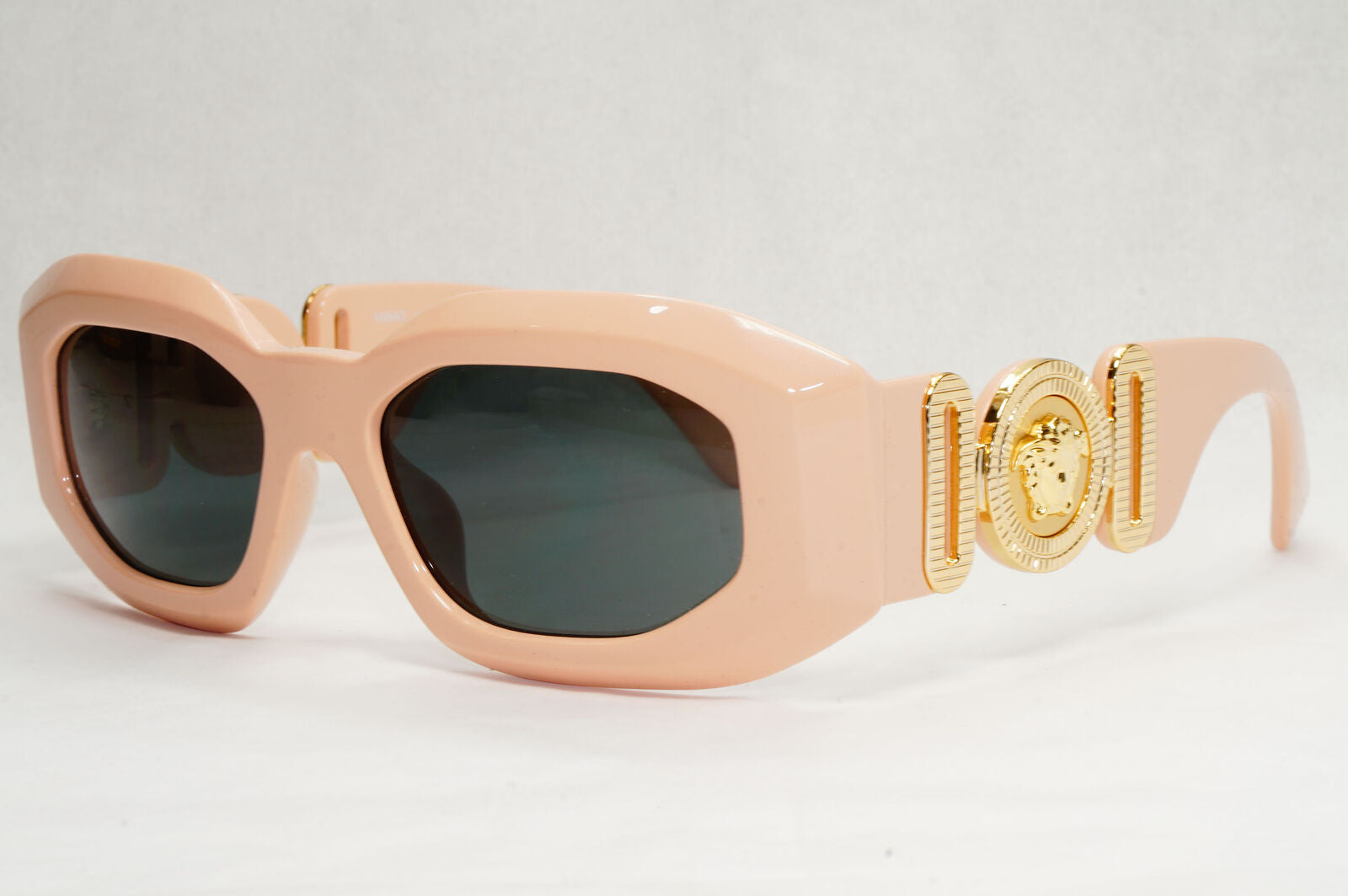 Versace Sunglasses Pink Gold Large Biggie Medusa Thick Frame MOD 4425-U 5363/87