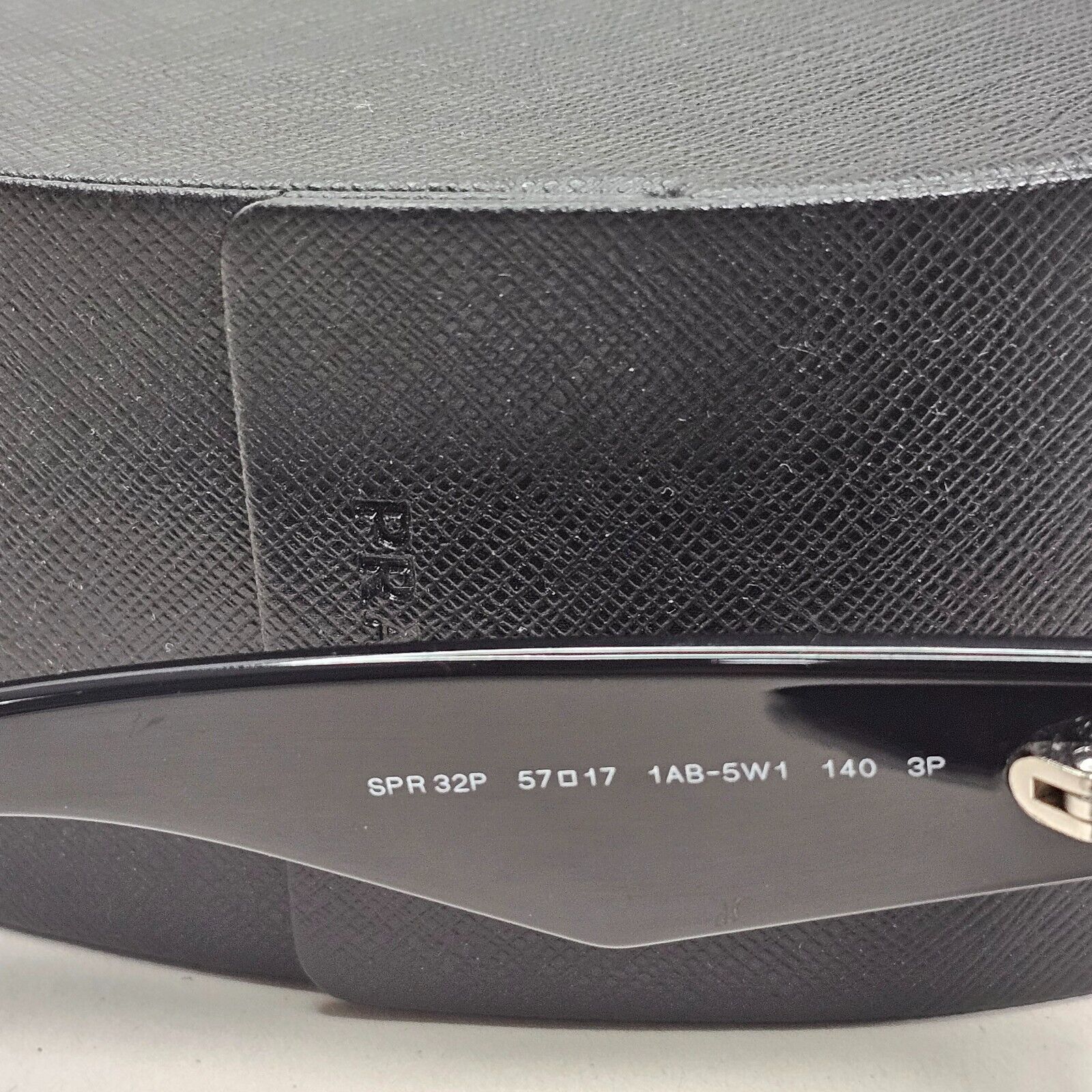 Prada Sunglasses 2013 Vintage Black Triangle Logo PR32PS SPR 32P 1AB-5W1 230924