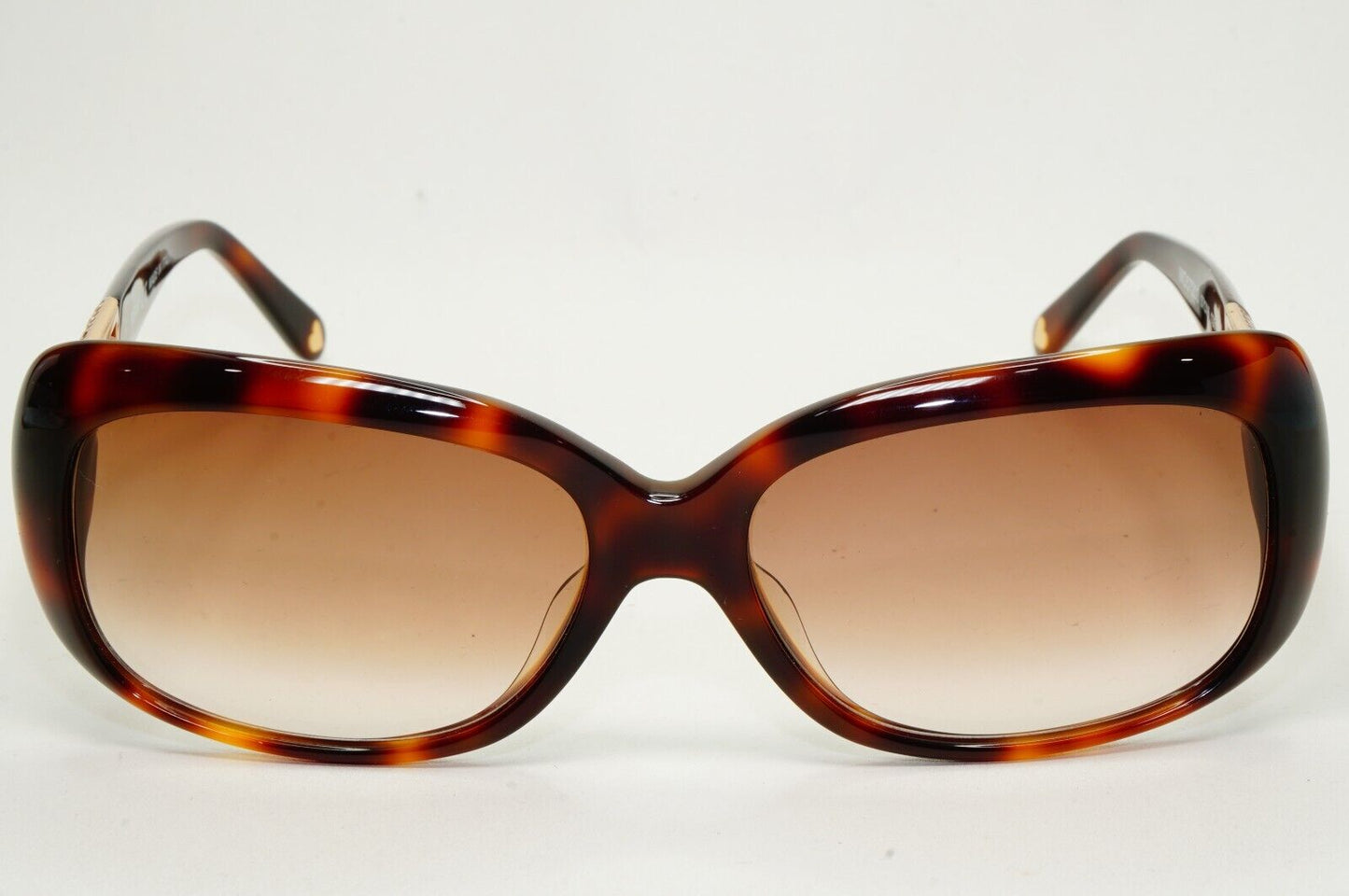 Moschino Sunglasses 2005 Vintage Brown Gold Pearl Tortoise MO572 03 101124