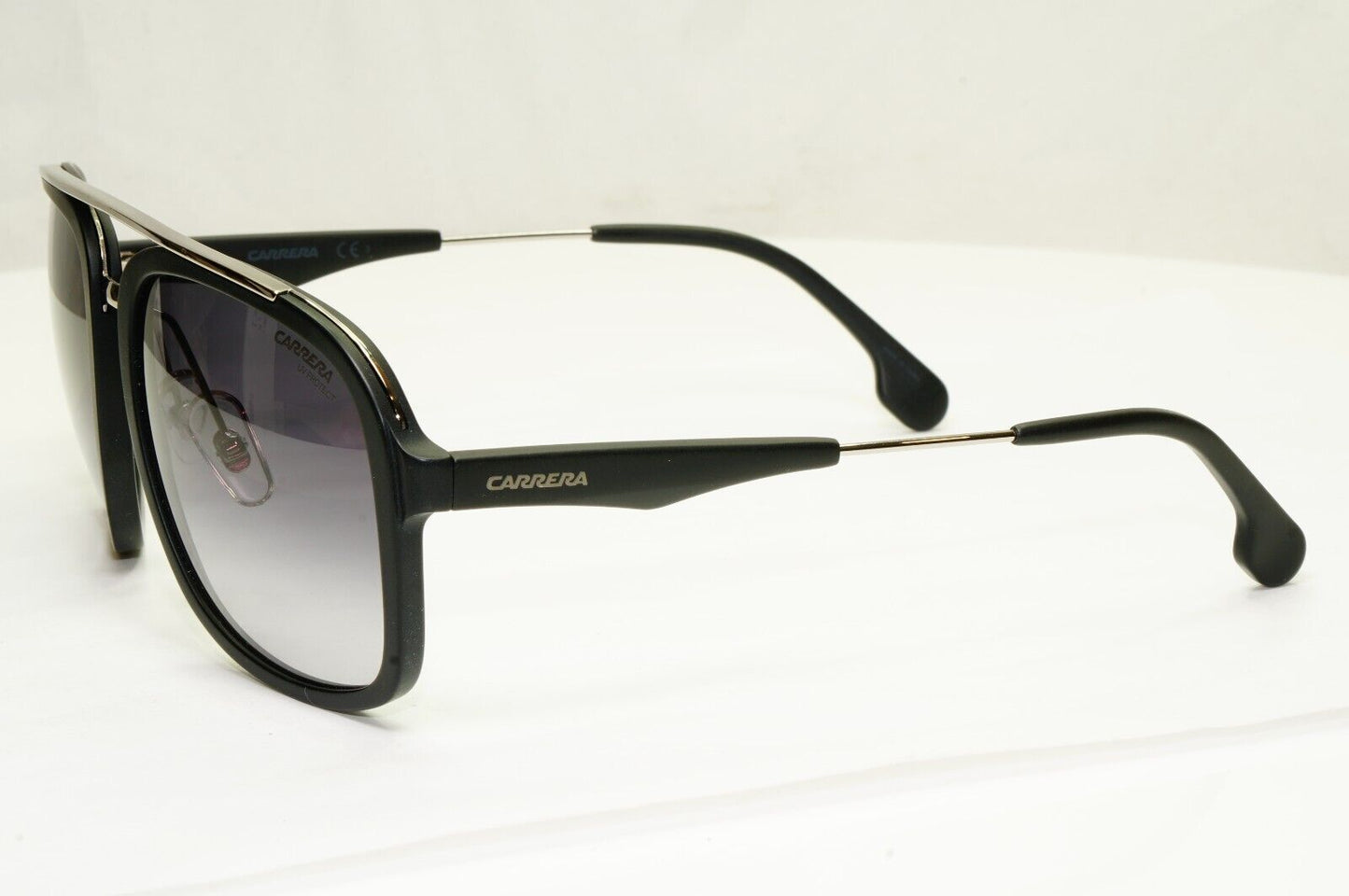 Carrera Black GradientSunglasses Smoke Square Pilot Mens Designer 133/S TI79O